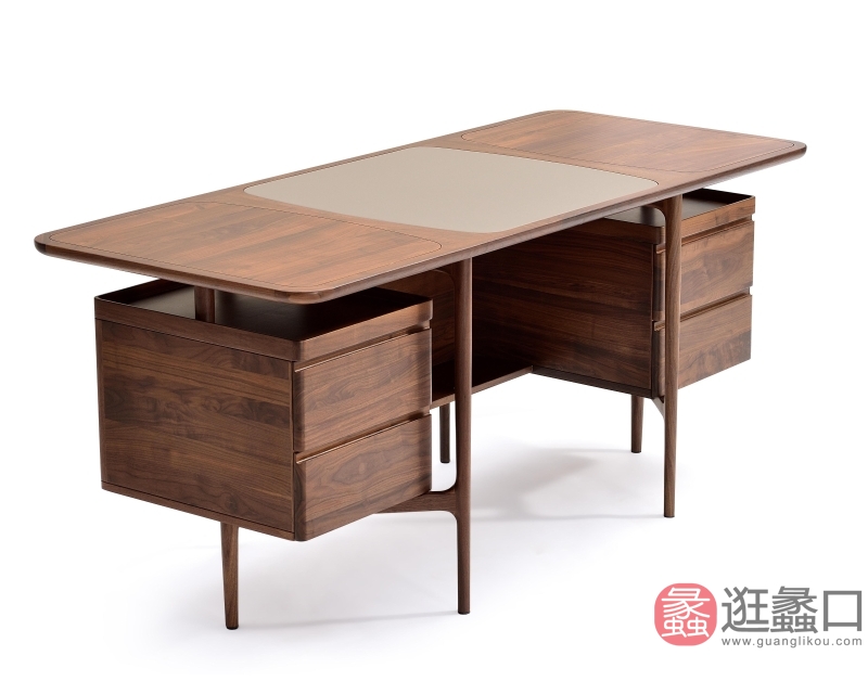 木质感家具·工厂直营店现代书房书桌椅101办公台